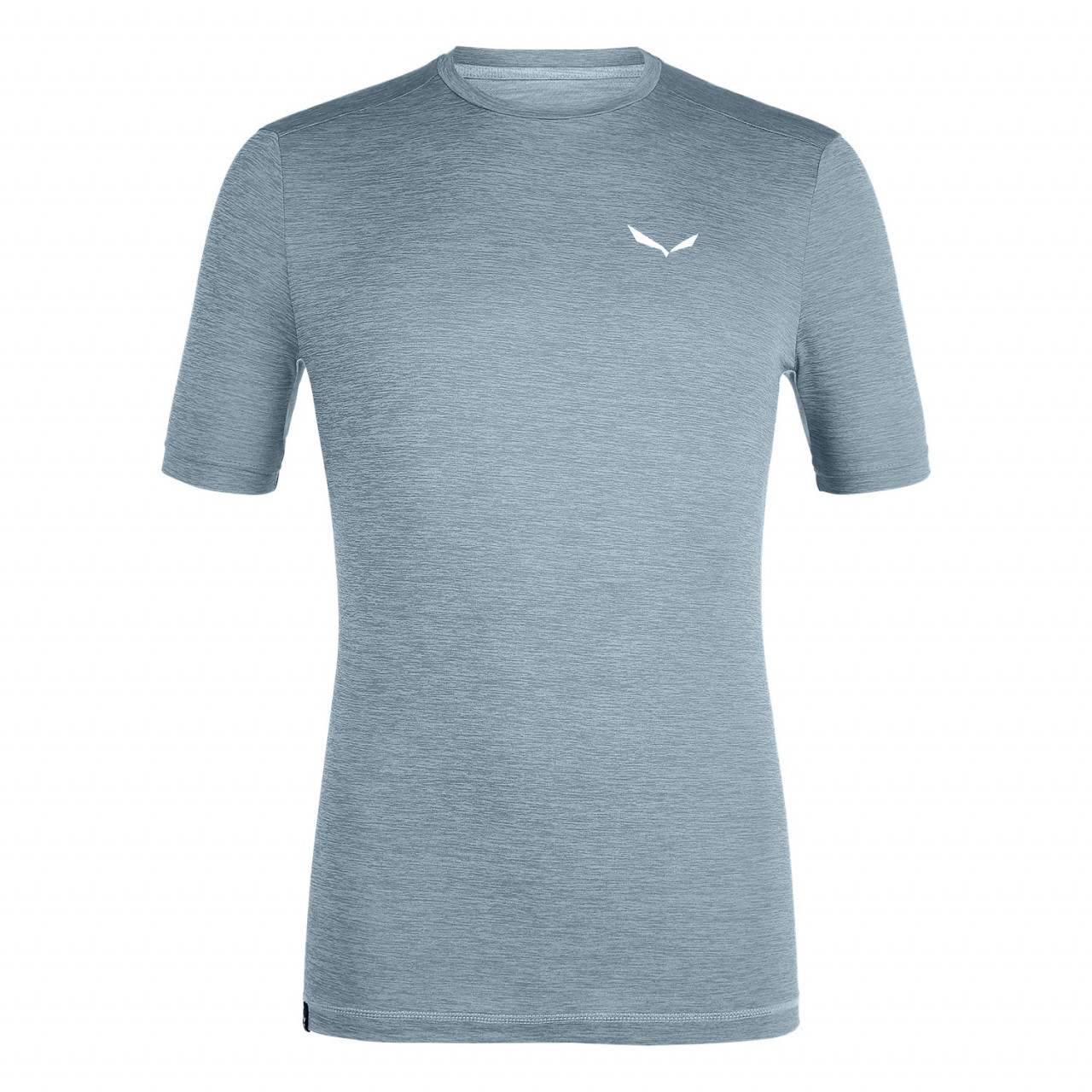 Camisetas Hombre Chile - Salewa Puez Melange Hybrid Dry - Gris - NTMJ-23907